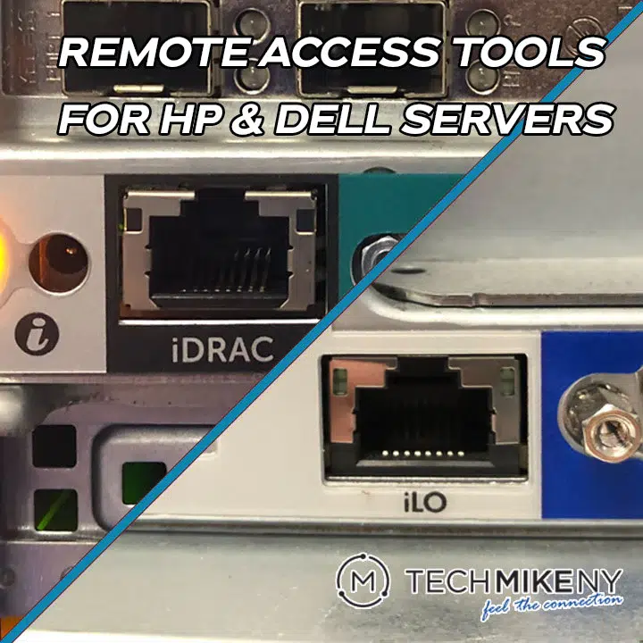 IPMI Dell iDRAC and HP iLO