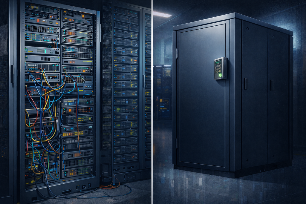 Shared Colo to Private Quarter Cabinet